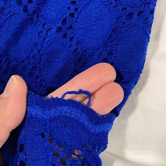 Royal blue knee length dress - Picture 11 of 13